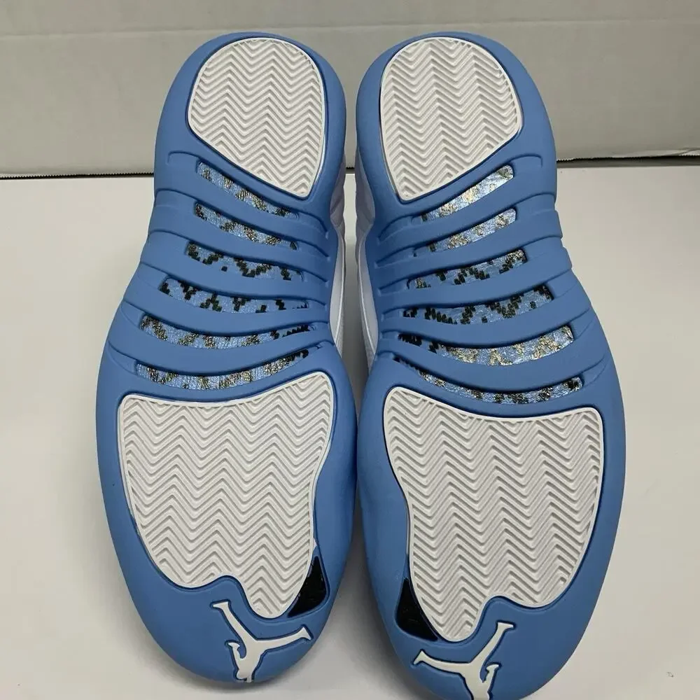Air Jordan 12 Retro Melo 2025 CT8013 112 Size 9 Men White University Blue UNC
